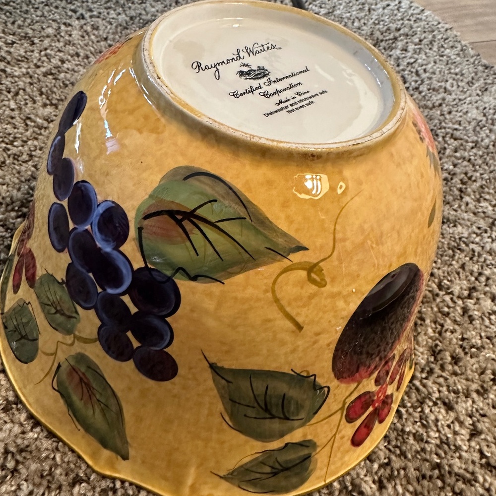 Raymond Waites Pottery large bowl